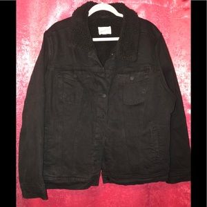 Universal thread Sherpa denim jacket size 2x